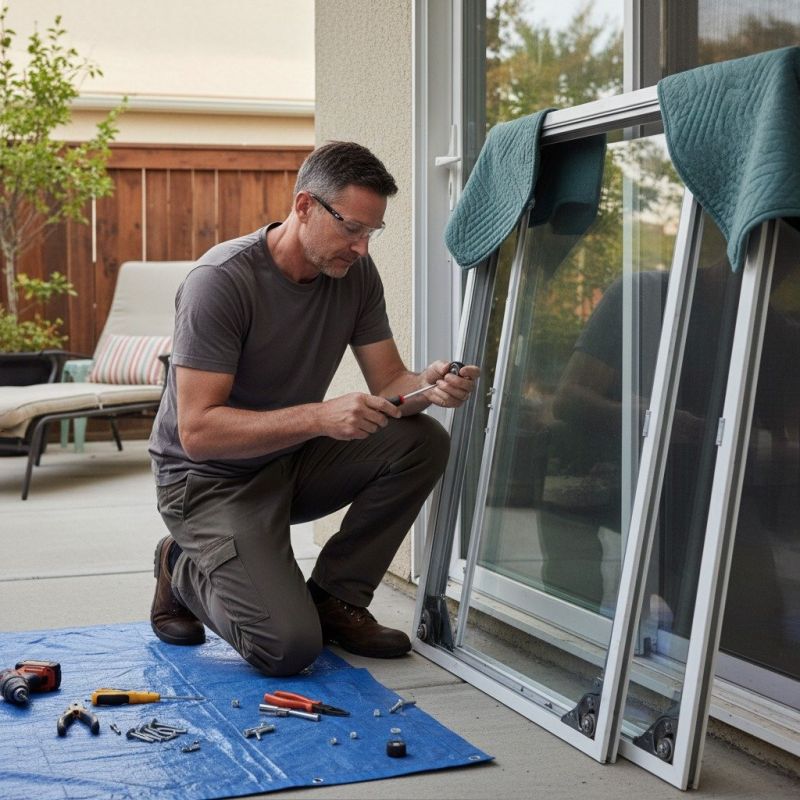 Patio Door Track Repair in Kansas City, KS